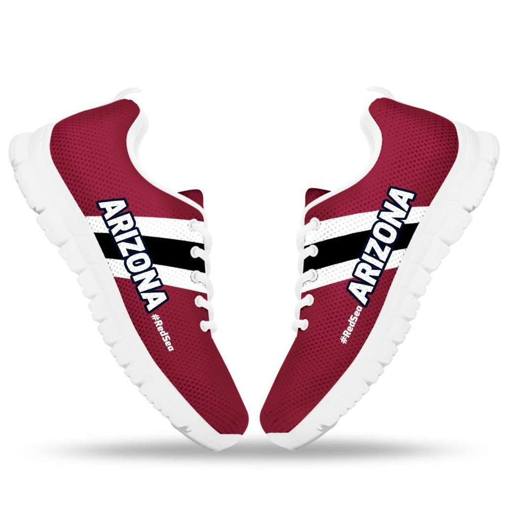 Designs by MyUtopia Shout Out:#RedSea Arizona Cardinals Fan Running Shoes