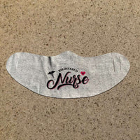 Load image into Gallery viewer, Designs by MyUtopia Shout Out:Registered Nurse Fabric Face Covering / Face Mask,Athletic Heather,Fabric Face Mask
