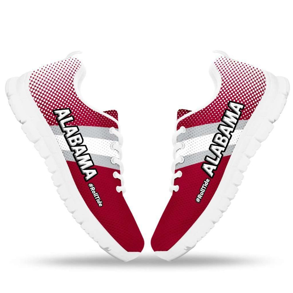 Designs by MyUtopia Shout Out:#RollTide Alabama Fan Running Shoes