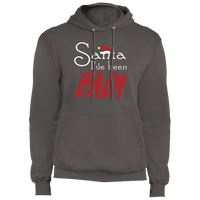 Load image into Gallery viewer, Designs by MyUtopia Shout Out:Santa I&#39;ve Been Bad - Core Fleece Unisex Pullover Hoodie,Charcoal / S,Sweatshirts
