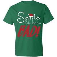 Load image into Gallery viewer, Designs by MyUtopia Shout Out:Santa I&#39;ve Been Bad - Lightweight Unisex T-Shirt,Kelly Green / S,Adult Unisex T-Shirt

