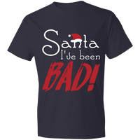 Load image into Gallery viewer, Designs by MyUtopia Shout Out:Santa I&#39;ve Been Bad - Lightweight Unisex T-Shirt,Navy / S,Adult Unisex T-Shirt
