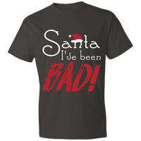Load image into Gallery viewer, Designs by MyUtopia Shout Out:Santa I&#39;ve Been Bad - Lightweight Unisex T-Shirt,Smoke / S,Adult Unisex T-Shirt
