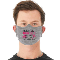 Load image into Gallery viewer, Designs by MyUtopia Shout Out:Sassy Nurse Fabric Face Covering / Face Mask

