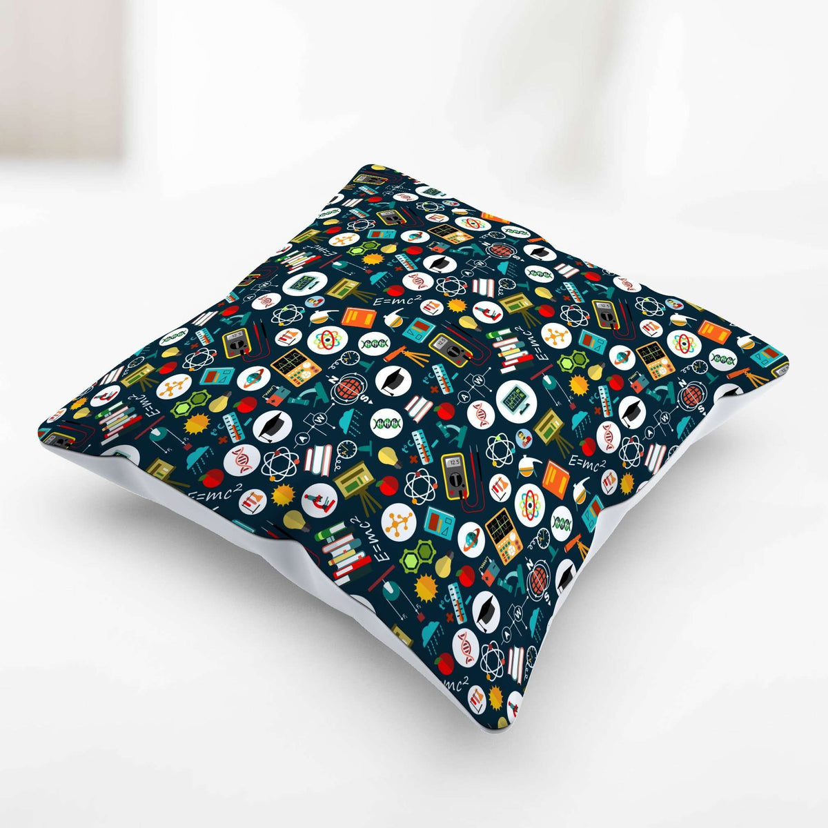 Designs by MyUtopia Shout Out:School Images all over print Teacher Pillowcase