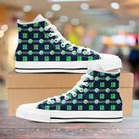 Load image into Gallery viewer, Designs by MyUtopia Shout Out:Seattle Nurse Canvas High Top Shoes
