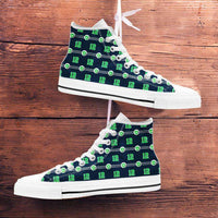 Load image into Gallery viewer, Designs by MyUtopia Shout Out:Seattle Nurse Canvas High Top Shoes
