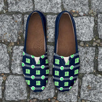 Load image into Gallery viewer, Designs by MyUtopia Shout Out:Seattle Nurse Casual Canvas Slip on Shoes Women&#39;s Flats
