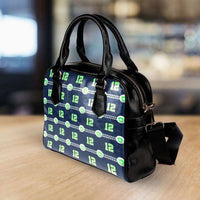 Load image into Gallery viewer, Designs by MyUtopia Shout Out:Seattle Nurse Faux Leather Handbag with Shoulder Strap
