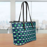 Load image into Gallery viewer, Designs by MyUtopia Shout Out:Seattle Nurse Faux Leather Totebag Purse
