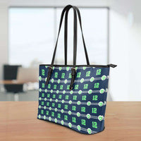 Load image into Gallery viewer, Designs by MyUtopia Shout Out:Seattle Nurse Faux Leather Totebag Purse
