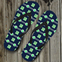 Load image into Gallery viewer, Designs by MyUtopia Shout Out:Seattle Nurse Flip-Flops
