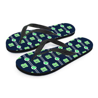 Load image into Gallery viewer, Designs by MyUtopia Shout Out:Seattle Nurse Flip-Flops
