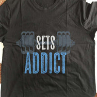 Load image into Gallery viewer, Designs by MyUtopia Shout Out:Sets Addict Adult Unisex T-Shirt
