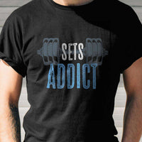 Load image into Gallery viewer, Designs by MyUtopia Shout Out:Sets Addict Adult Unisex T-Shirt
