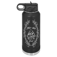 Load image into Gallery viewer, Designs by MyUtopia Shout Out:Shit-ship Refreshes The Soul 32 oz Polar Camel Water Bottle,32oz / Black,Polar Camel - 32oz Water Bottle
