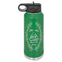 Load image into Gallery viewer, Designs by MyUtopia Shout Out:Shit-ship Refreshes The Soul 32 oz Polar Camel Water Bottle,32oz / Green,Polar Camel - 32oz Water Bottle
