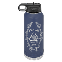 Load image into Gallery viewer, Designs by MyUtopia Shout Out:Shit-ship Refreshes The Soul 32 oz Polar Camel Water Bottle,32oz / Navy,Polar Camel - 32oz Water Bottle

