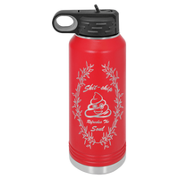 Load image into Gallery viewer, Designs by MyUtopia Shout Out:Shit-ship Refreshes The Soul 32 oz Polar Camel Water Bottle,32oz / Red,Polar Camel - 32oz Water Bottle
