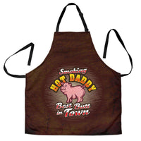 Load image into Gallery viewer, Designs by MyUtopia Shout Out:Smoking Hot Daddy Best Butt In Town Funny Apron, Kitchen, Baking, BBQ, Grilling
