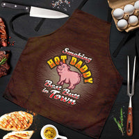 Load image into Gallery viewer, Designs by MyUtopia Shout Out:Smoking Hot Daddy Best Butt In Town Funny Apron, Kitchen, Baking, BBQ, Grilling
