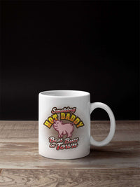 Load image into Gallery viewer, Designs by MyUtopia Shout Out:Smoking Hot Daddy Ceramic Mug - White
