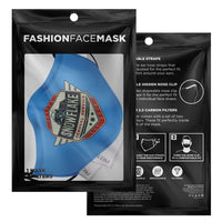 Load image into Gallery viewer, Designs by MyUtopia Shout Out:Snowflake Removal Service Trump Humor Fitted Face mask with adjustable Ear Loops
