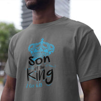 Load image into Gallery viewer, Designs by MyUtopia Shout Out:Son / Daughter of the King Adult Unisex T-Shirt,Son Athletic Grey / Small,Adult Unisex T-Shirt
