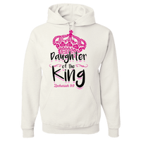 Load image into Gallery viewer, Designs by MyUtopia Shout Out:Son / Daughter of the King Christian Pullover Hoodie,White / Small,Pullover Hoodie
