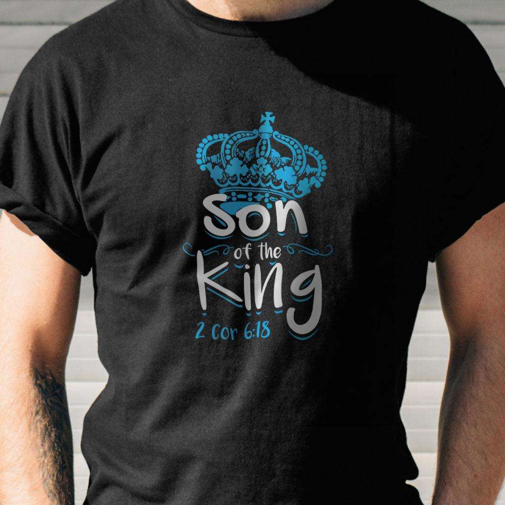 Designs by MyUtopia Shout Out:Son of the King 2 Cor 6:18 Adult Unisex T-Shirt