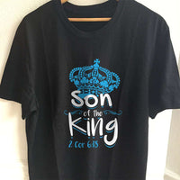Load image into Gallery viewer, Designs by MyUtopia Shout Out:Son of the King 2 Cor 6:18 Adult Unisex T-Shirt
