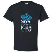 Load image into Gallery viewer, Designs by MyUtopia Shout Out:Son of the King 2 Cor 6:18 Adult Unisex T-Shirt,Black / Small,Adult Unisex T-Shirt
