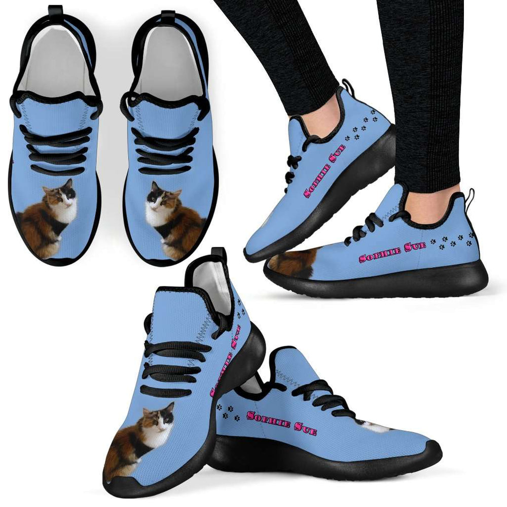 Designs by MyUtopia Shout Out:Sophie Sue Mesh Knit Sneaker