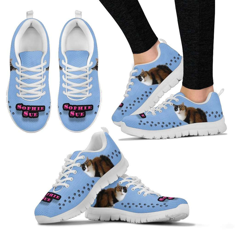Designs by MyUtopia Shout Out:Sophie Sue Running Shoes in Bue