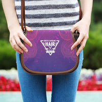 Load image into Gallery viewer, Designs by MyUtopia Shout Out:South Carolina Hairdresser Canvas Saddlebag Style Crossbody Purse
