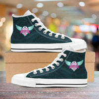 Load image into Gallery viewer, Designs by MyUtopia Shout Out:South Carolina Nurse Canvas High Top Shoes
