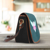 Load image into Gallery viewer, Designs by MyUtopia Shout Out:South Carolina Nurse Canvas Saddlebag Style Crossbody Purse
