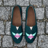 Load image into Gallery viewer, Designs by MyUtopia Shout Out:South Carolina Nurse Casual Canvas Slip on Shoes Women&#39;s Flats
