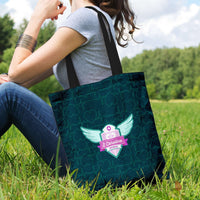 Load image into Gallery viewer, Designs by MyUtopia Shout Out:South Carolina Nurse Fabric Totebag Reusable Shopping Tote
