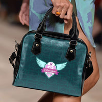 Load image into Gallery viewer, Designs by MyUtopia Shout Out:South Carolina Nurse Faux Leather Handbag with Shoulder Strap
