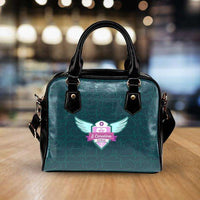 Load image into Gallery viewer, Designs by MyUtopia Shout Out:South Carolina Nurse Faux Leather Handbag with Shoulder Strap
