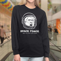 Load image into Gallery viewer, Designs by MyUtopia Shout Out:Space Force Trump Long Sleeve Ultra Cotton T-Shirt
