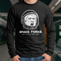 Load image into Gallery viewer, Designs by MyUtopia Shout Out:Space Force Trump Long Sleeve Ultra Cotton T-Shirt
