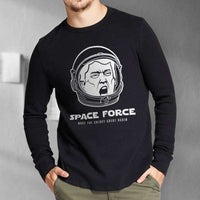 Load image into Gallery viewer, Designs by MyUtopia Shout Out:Space Force Trump Long Sleeve Ultra Cotton T-Shirt
