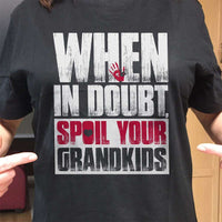 Load image into Gallery viewer, Designs by MyUtopia Shout Out:Spoil Your Grandkids Adult Unisex Cotton Short Sleeve T-Shirt
