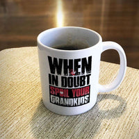 Load image into Gallery viewer, Designs by MyUtopia Shout Out:Spoil Your Grandkids White Coffee Mug,11oz / White,Ceramic Coffee Mug
