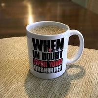 Load image into Gallery viewer, Designs by MyUtopia Shout Out:Spoil Your Grandkids White Coffee Mug
