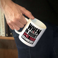 Load image into Gallery viewer, Designs by MyUtopia Shout Out:Spoil Your Grandkids White Coffee Mug
