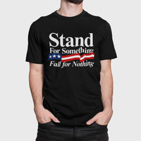 Load image into Gallery viewer, Designs by MyUtopia Shout Out:Stand For Something Fall For Nothing Unisex Jersey Short-Sleeve T-Shirt
