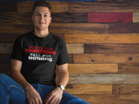 Load image into Gallery viewer, Designs by MyUtopia Shout Out:Stand For Something Fall For Nothing v2 Unisex Jersey Short-Sleeve T-Shirt
